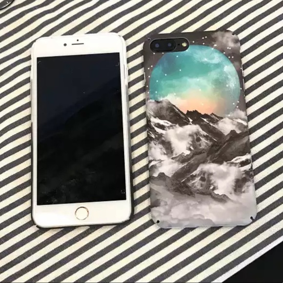 NEW iPhone 7+/8+/6+/6S+ Moon Mountain Hard Case - Picture 4 of 4